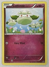 Cottonee 70/124 Pokemon XY Fates Collide Reverse Holo 2016 Common TCG Card