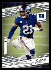 Jabrill Peppers 2021 Prestige #62 New York Giants FOOTBALL BUY2GET1FREE