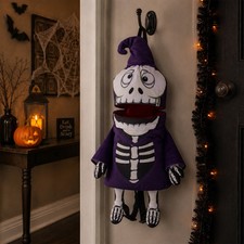 Northlight Musical Animated Skeleton Kid's Trick or Treat Halloween Candy Bags