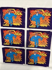 The Tick Panini Sticker 6 Packs Of 6 Stickers = 36 Total New Sealed 1995