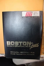 1985 Boston Gear Incom International Inc. Catalog Motion Industries