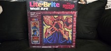 Stranger Things Lite-Brite Deluxe Wall Art - 16" x 16", 6k Mini Pegs, BNIB