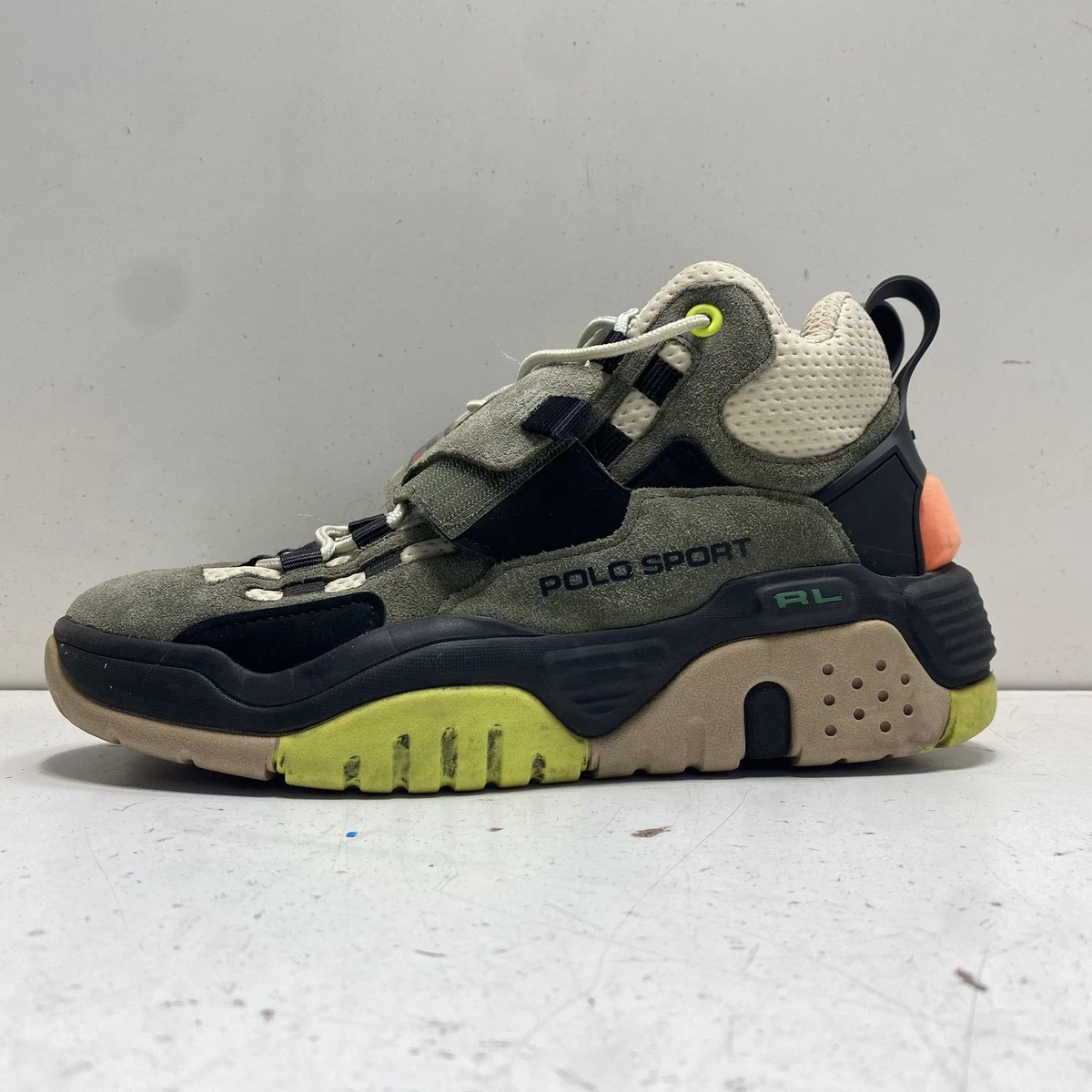 Mens Size 11 Ralph Lauren Sneakers Polo Sport PS 300 Olive Green PS 300-SK-LTL Polo Ralph Lauren Adventure 300LT Sneaker Men main image 3
