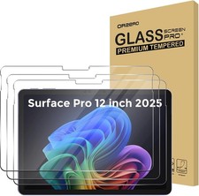 Screen Protector for Microsoft Surface Pro 12 inch - Tempered Glass, Anti-Scratc