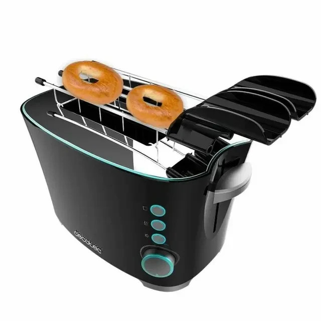 Grille-pain Cecotec Toast&Taste Double B machine à griller le pain de mie 650W