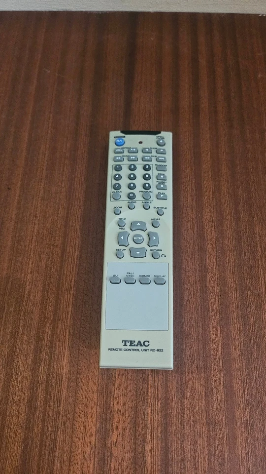 Télécommande TEAC Remote Control Unit RC-922 - Photo 1/2