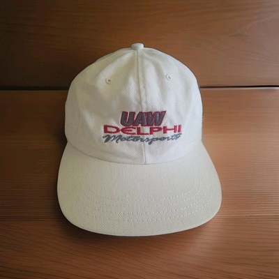 HENDRICK MOTORSPORTS NASCAR RACING HAT UAW DELPHI ADJUSTABLE STRAP EXCELLENT ***