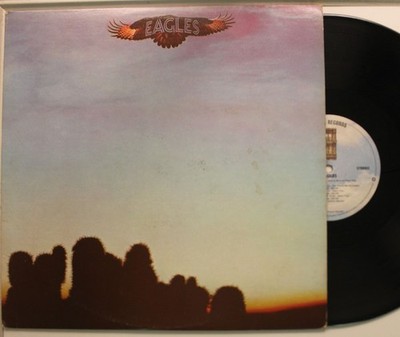 Eagles Lp Self - Titled On Asylum - Vg++/ Vg+ To Vg++