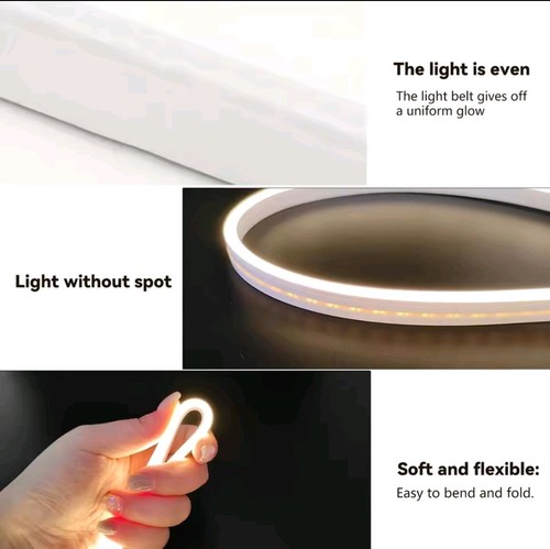 5M LED Light Strip For Acoustic Wall Panels (Dimmable) Length Smart Flexible - Picture 2 of 7