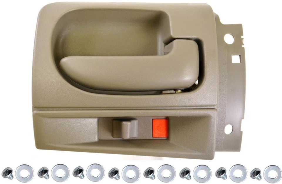 fits 2001 to 2004 Dodge Dakota Interior Door Handle Left Gray - Imagem 2 de 4