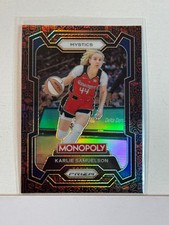 2024 Panini Prizm Monopoly WNBA Red Classic Icons #33 Karlie Samuelson
