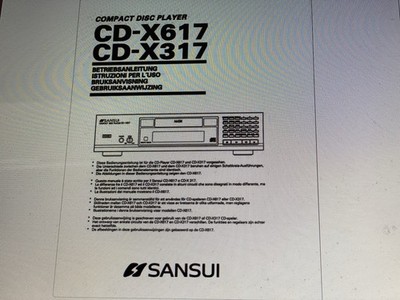Sansui Cd-x517 Service  Manual Digital