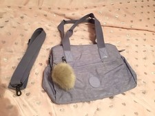 Kipling Lilac Medium Shoulder Bag Detachable Crossbody Strap June Monkey New