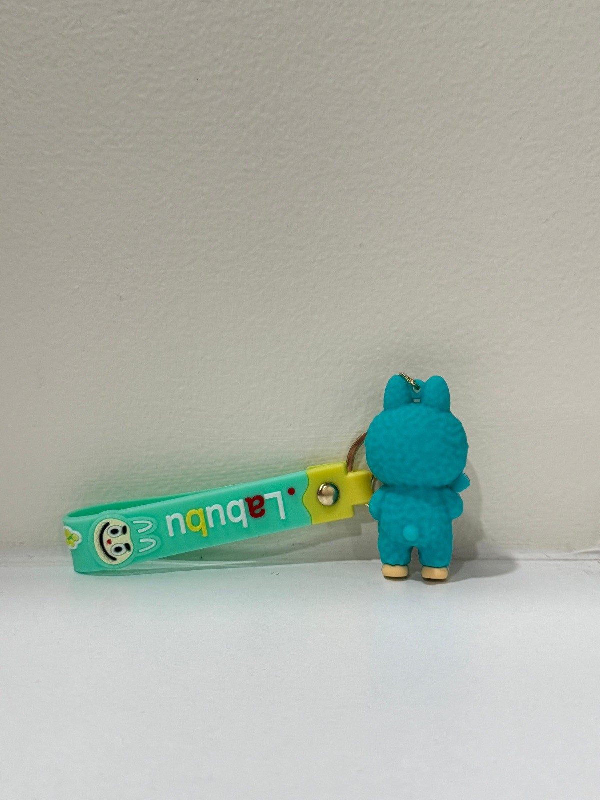 Labu.bu Keychain Set. Size 3” Cartoon Charm with Guitar Perfect For Purse/Keys.