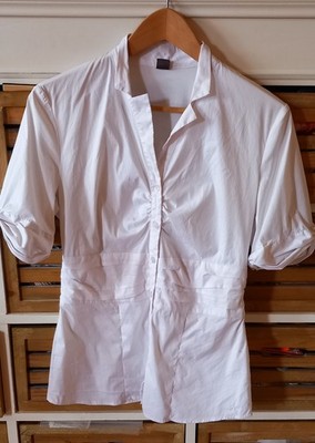 Tolle Bluse Neuwertig S.Oliver Selection 38 M weiß Edel viele Details 