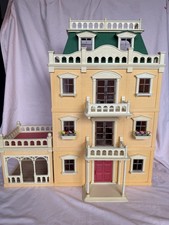 Vintage Sylvanian Families Tomy Deluxe Country Mansion House with Accessories