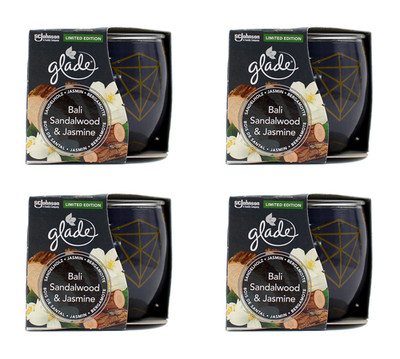 glade Duftkerze Bali Sandalwood & Jasmine , 4x120g EAN5000204305807