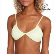 RVCA Solid Trilette Bikini Top Size M