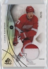 2024 Upper Deck SP Game Used Gold Premium Memorabilia /25 Lucas Raymond #14 02q2
