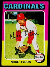 1975 Topps #231 Mike Tyson - POOR