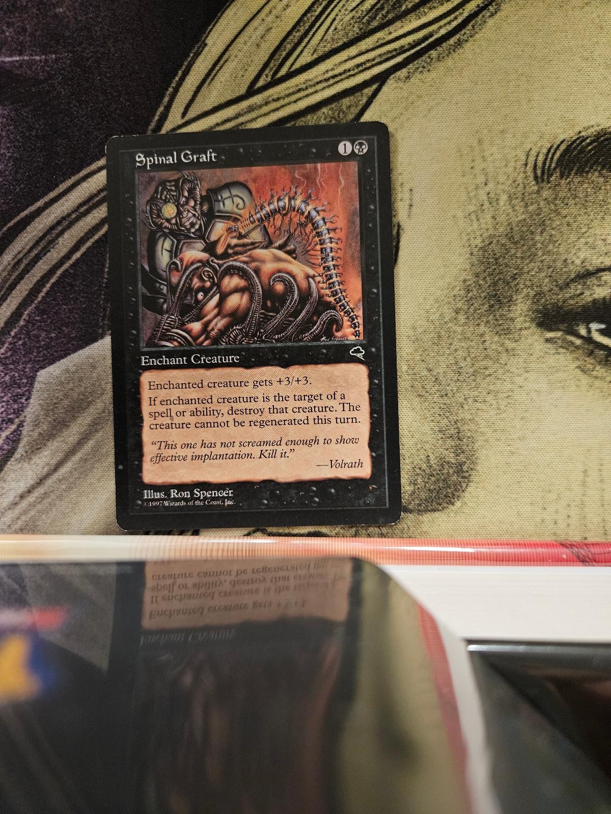Spinal Graft 159 Common Tempest Magic: The Gathering Moderately Played