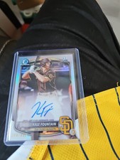 Kale Fountain Bowman Chrome 2025 Refractor /499 Auto