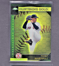 2001 TOPPS CHROME GOLDEN ANNIVERSARY REFRACTOR #29 PEDRO MARTINEZ RED SOX NM-MT