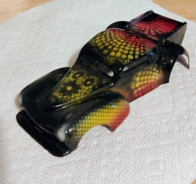1940 willy outlaw  body drag body- 1/24 drag car