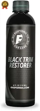 Black Trim Restorer - Unique Dye-Infused Formula Lasts 6+ Months - Restores