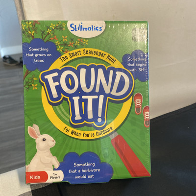 Found It! Card Game The Smart Scavenger Hunt Outdoors Skillmatics Age 4-7 SEALED