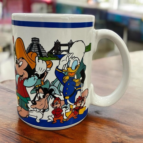 Vintage Epcot Resort Souvenir Mug Collectible Disney World Mickey Mouse Cup