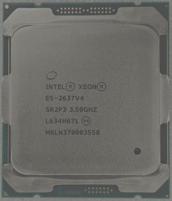 Intel Xeon E5-2637 v4 / 4 x 3,50 GHz/ 15MB / 9,6GT/s / LGA 2011   Prozessor