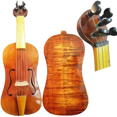 Hand made Medieval Fiddle, 5 strings vielle, 15'' inch body ,Good rich Sound