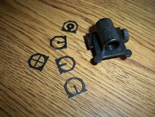 Pedersoli Globe Front Sight With 6 Inserts. .405 Dovetail. Pedersoli Globe Front Sight With 6 Inserts. .405 Dovetail.