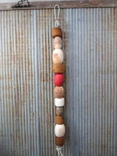 11 Old Fish Net Floats 47 Inches Long Fishing Buoys Bouys Tiki Hut Bar  (SF45)