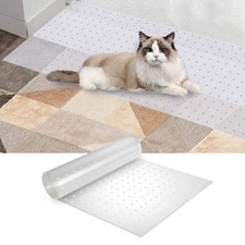 3.6 Feet Cat Carpet Protector Non-Slip Scratch Stopper Mat for Pets Doorway