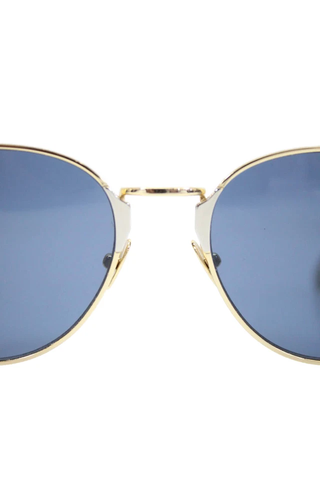 Gafas de sol Zanzan unisex Arango ovaladas marco delgado dorado azul 19 55 135 Foto 3 de 4