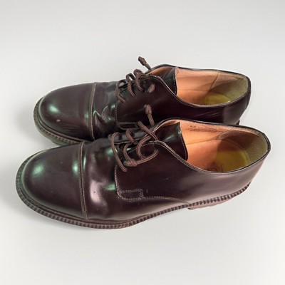 J. Crew Dark Brown Leather Oxford Tie Shoe Men display picture 2