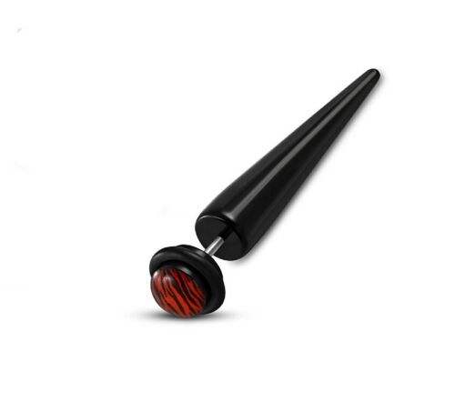 Acryl Piercing Fake Taper Stretcher Plug G-1.2mm Einzel-Ohrstecker y-inb945 - Bild 1 von 1