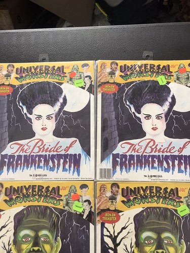 Vintage 1991 Universal Studio Monsters Bügelbild Transfer 7 Stück - Bild 3 von 7
