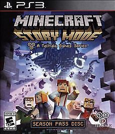 NEW SEALED Minecraft Story Mode - Season Pass Disc (PlayStation 3) FAST SHIPPING - Picture 1 of 1