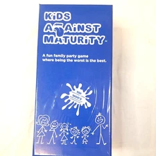 Kids Against Maturity Card Game for Families 600 Cards New Magnet & Sticker Incl