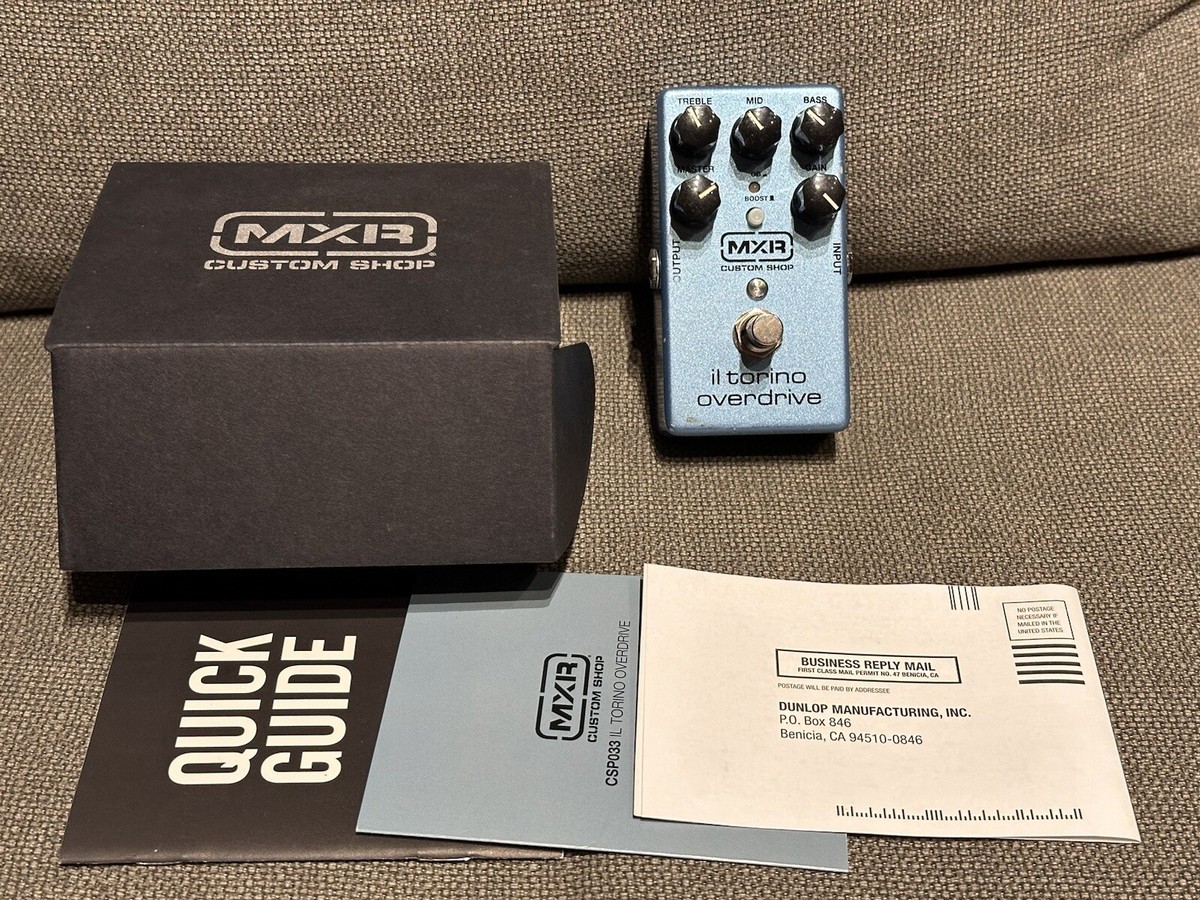 MXR il TORINO Overdrive Guitar Pedal | eBay
