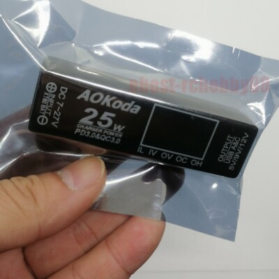 AOKoda PD3.0 Charger 2-6S Lipo Battery XT60 To USB 25W Power Converter  Adapter | eBay