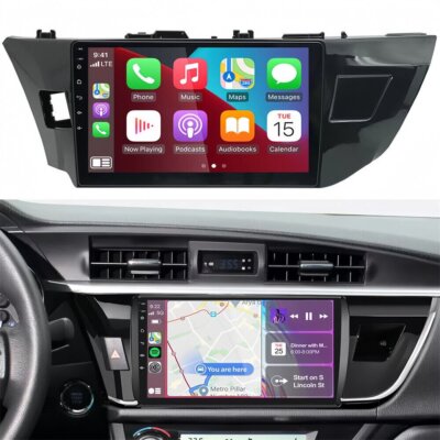 10'' Android 13 Car Stereo Radio for Toyota Corolla 2014-2016 GPS FM -US