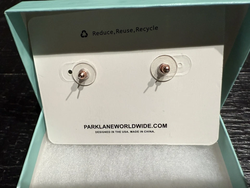 Conjunto de anillo de ganancias collar floreciente Park Lane talla 6. Absolutamente impresionante circonita rosa Foto 3 de 4