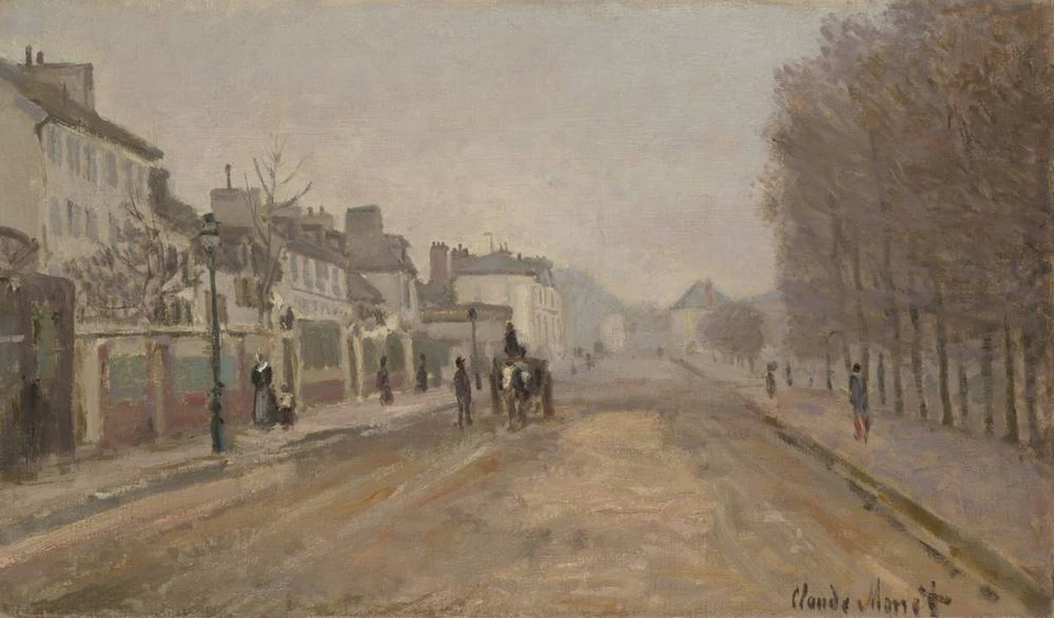 Boulevard Héloise, Argenteuil Painting by Monet Poster Print, Imagekind - Image 2 of 4