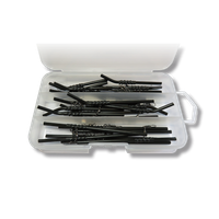 30 X Anti Tangle Feeder Boom Sortiment Box 3 Spezial Schwarz Futterkorb Behr