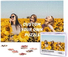Custom Jigsaw Puzzles from Photo 1000 Piece Personalized Puzzle for Adults Teens
