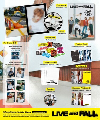 CD) Xdinary Heroes - LIVE and FALL (Photobook Ver.) 2